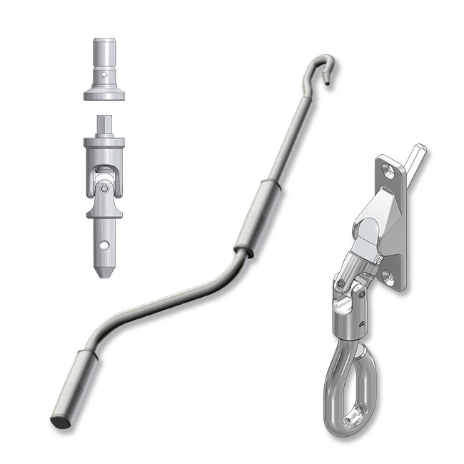 Accessori per la manovra manuale